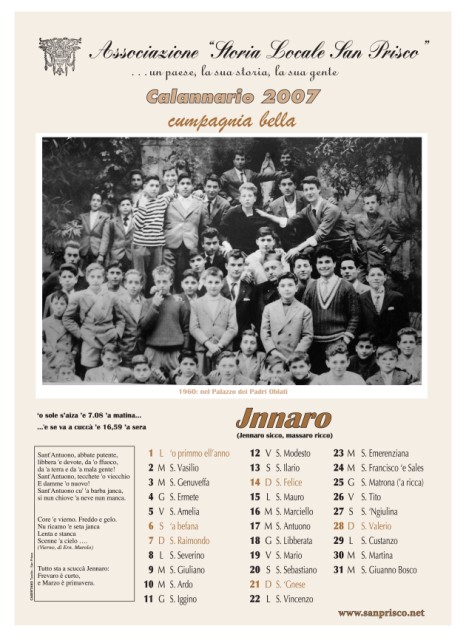 Calendario 2007 — 01.gennaio 07