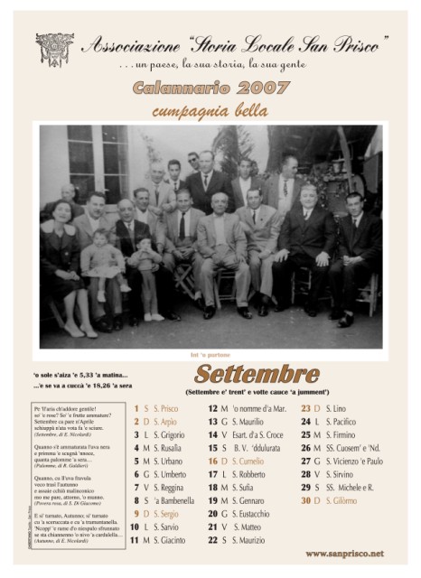 Calendario 2007 — 09.Settembre 07